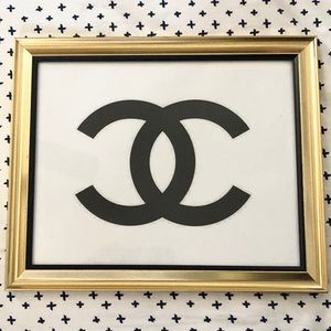 Wall Art by The Style House of Chic - Chanel CC